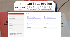 Desktop Screenshot of anwalt-bischof.de